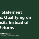 Mango Stock Mortgage banner introducing bank Statement Loans: Qualifying on Deposits Instead of Tax Returns