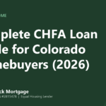 Mango Stock Mortgage banner introducing complete CHFA Loan Guide for Colorado Homebuyers (2026)