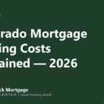 Mango Stock Mortgage banner introducing colorado Mortgage Closing Costs Explained — 2026
