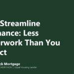 Mango Stock Mortgage banner introducing the FHA streamline refinance for existing Colorado FHA homeowners.