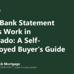 Mango Stock Mortgage banner introducing how Bank Statement Loans Work in Colorado: A Self-Employed Buyer's Guide