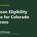 Mango Stock Mortgage banner introducing vA Loan Eligibility Guide for Colorado Veterans